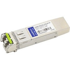 AddOn Cisco CWDM-SFP10G-1550-40 Compatible TAA Compliant 10GBase-CWDM SFP+ Transceiver (SMF, 1550nm, 40km, LC, DOM) - CWDM-SFP10G-1550-40-AO