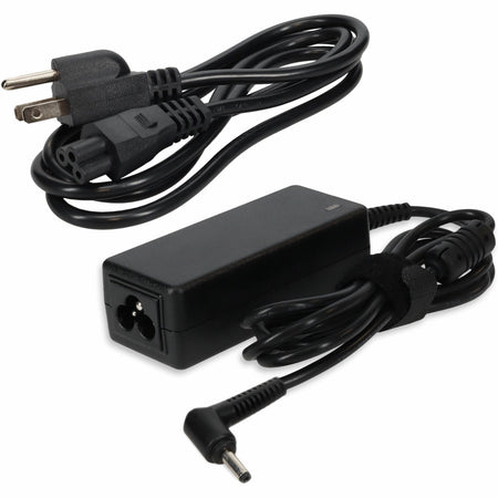 AddOn ASUS 0A001-0033010 Compatible 33W 19V at 1.75A Black 4.0 mm x 1.3 mm Laptop Power Adapter and Cable - 0A001-0033010-AA