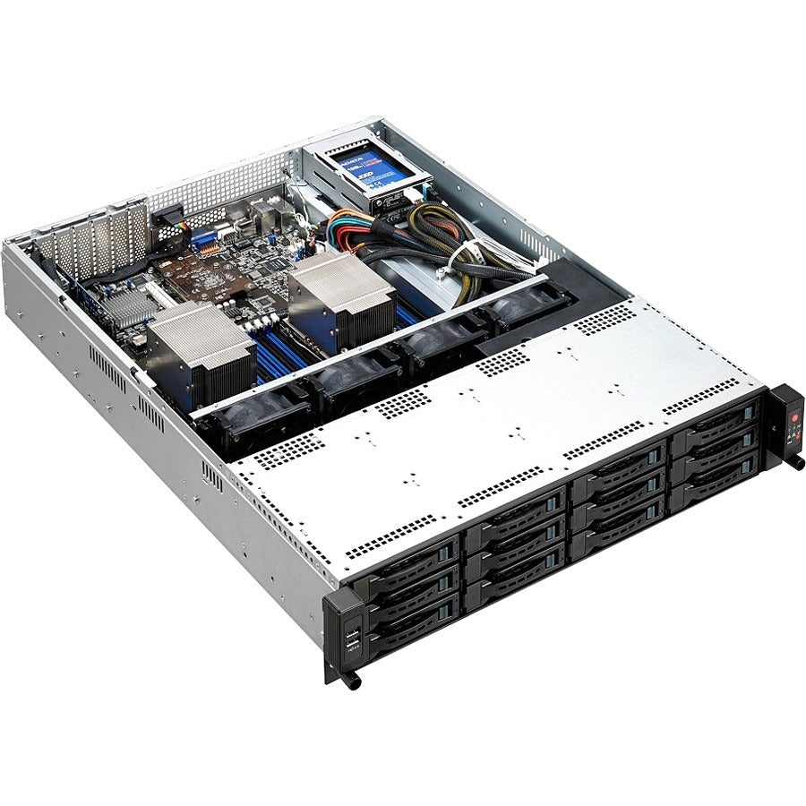 Asus RS520-E8-RS12-E V2 Barebone System - 2U Rack-mountable - Socket LGA 2011-v3 - 2 x Processor Support - RS520-E8-RS12-EV2