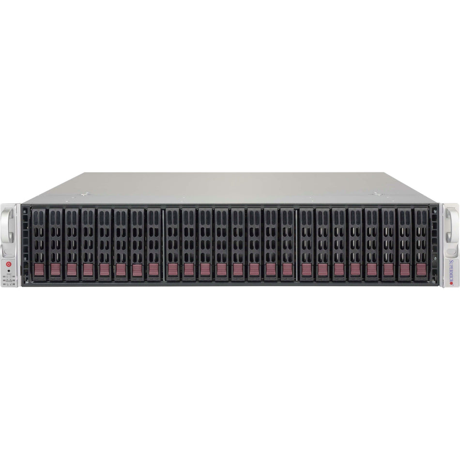 Supermicro SuperChassis 216BE2C-R741JBOD Drive Enclosure - 12Gb/s SAS Host Interface - 2U Rack-mountable - Black - CSE-216BE2C-R741JBOD