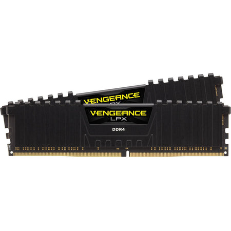 Corsair Vengeance LPX 16GB (2x8GB) DDR4 DRAM 3200MHz C16 Memory Kit - Black Kit - CMK16GX4M2B3200C16