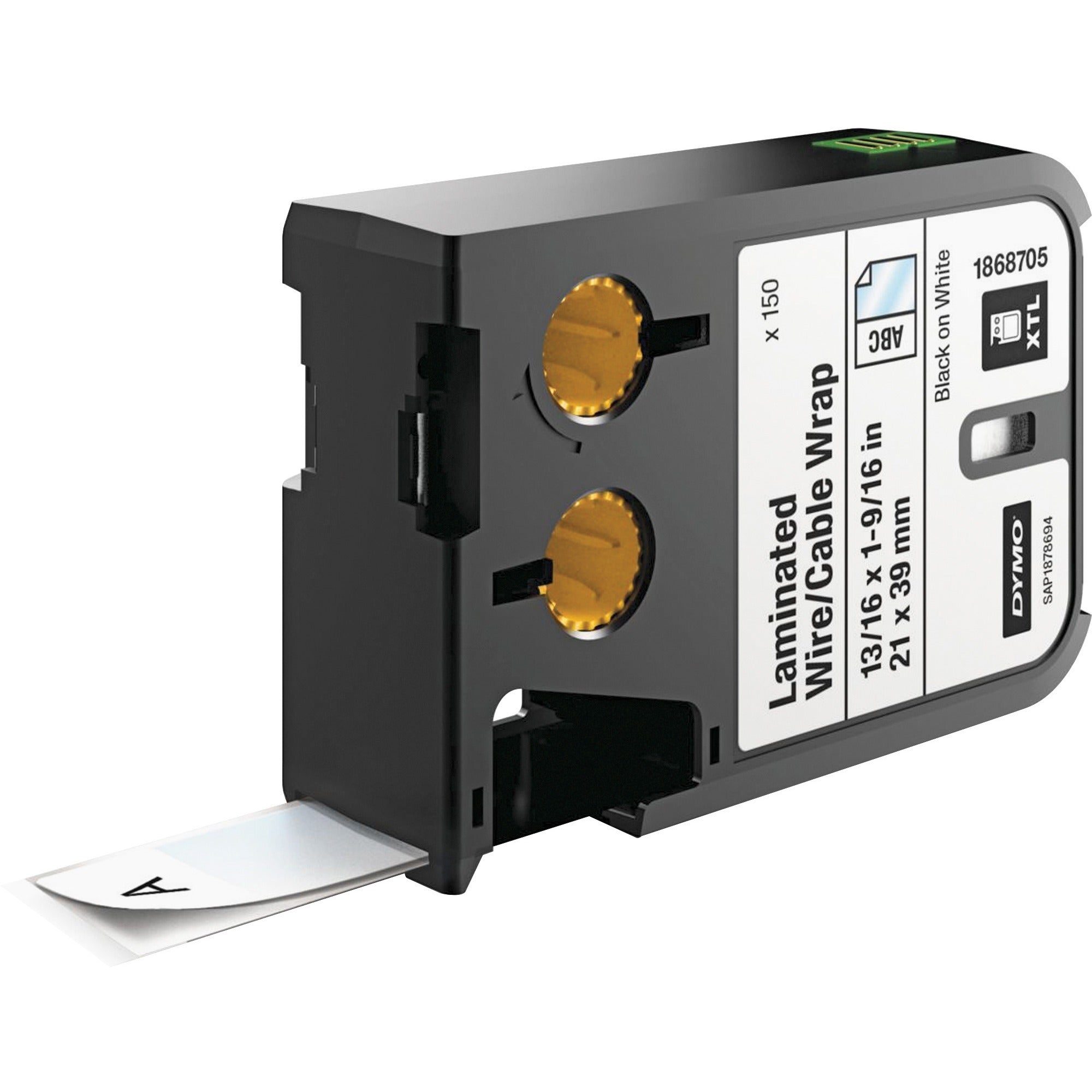 Dymo XTL Laminated Wire/Cable Wrap - 1868705