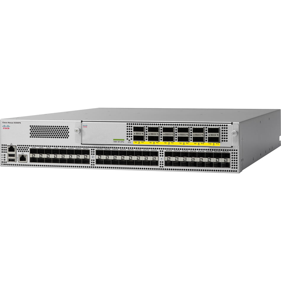 Cisco 2 Nexus 9396PX with 8 QSFP-40G-SR-BD - C1-N9K-C9396PXB18Q