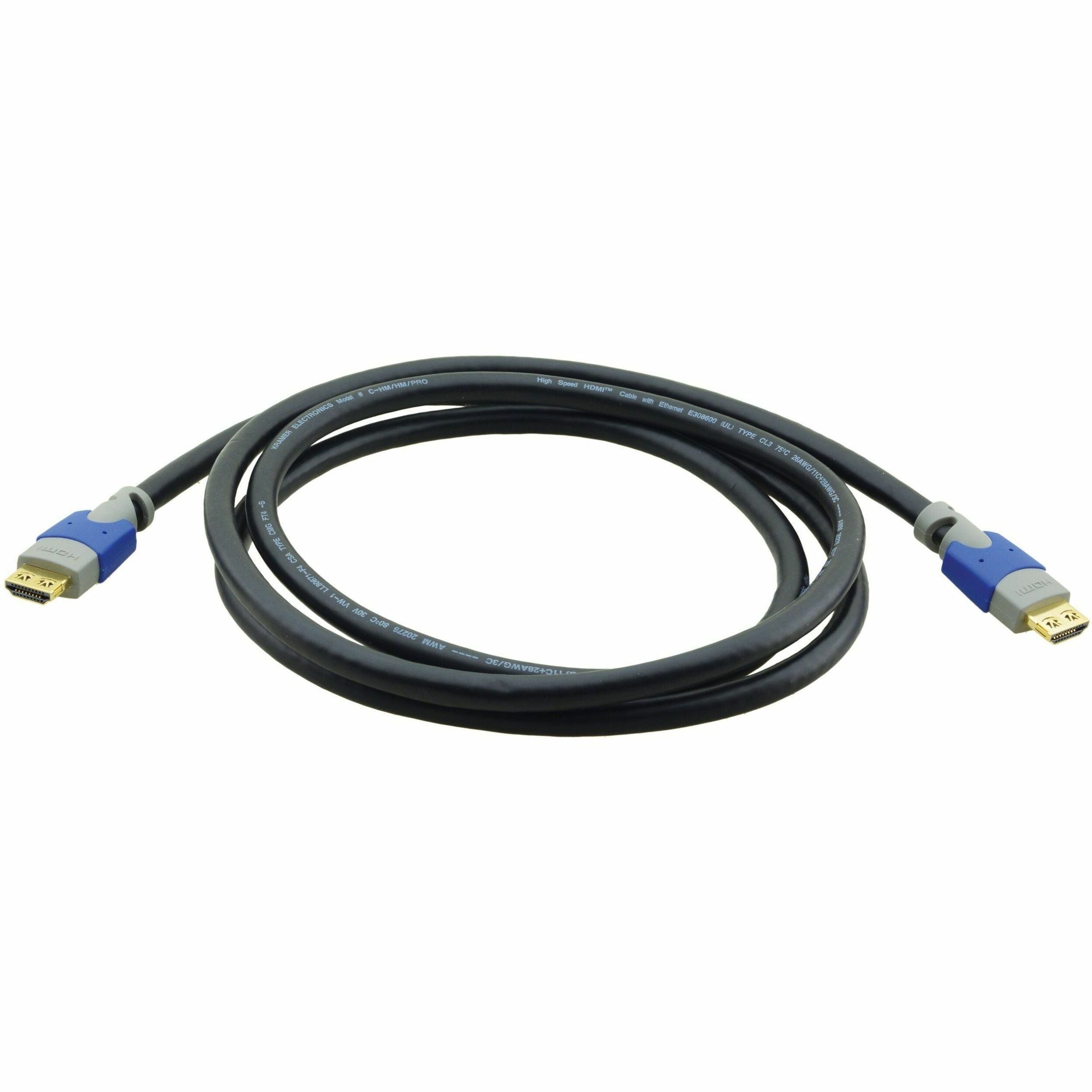 Kramer Premium/High-Speed HDMI Cable With Ethernet - 97-01114010