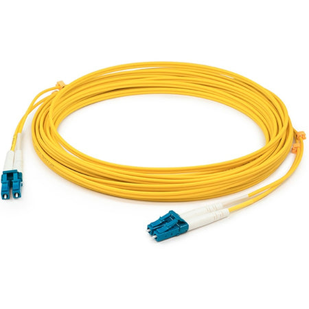 AddOn 0.5m LC (Male) to LC (Male) Yellow OS2 Simplex Fiber OFNR (Riser-Rated) Patch Cable - ADD-LC-LC-0.5MS9SMF