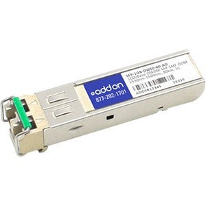 AddOn MSA and TAA Compliant 1000Base-DWDM 100GHz SFP Transceiver (SMF, 1529.55nm, 80km, LC, DOM) - SFP-1GB-DW60-80-AO