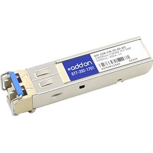 AddOn MSA and TAA Compliant 1000Base-CWDM SFP Transceiver (SMF, 1290nm, 40km, LC) - SFP-1GB-CW-29-40-AO