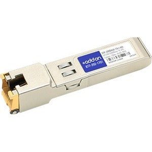 AddOn MSA and TAA Compliant 10/100Base-TX SFP Transceiver (Copper, 100m, RJ-45, Rugged) - SFP-100BASE-TX-I-AO