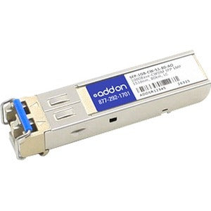 AddOn MSA and TAA Compliant 1000Base-CWDM SFP Transceiver (SMF, 1510nm, 80km, LC) - SFP-1GB-CW-51-80-AO