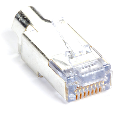 Black Box CAT6 EZ Shielded Plug - 50-Pack - C6EZSP-50PAK