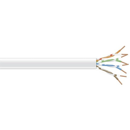 Black Box CAT6 250-MHz Solid Bulk Cable - C6-CMP-SLD-WH