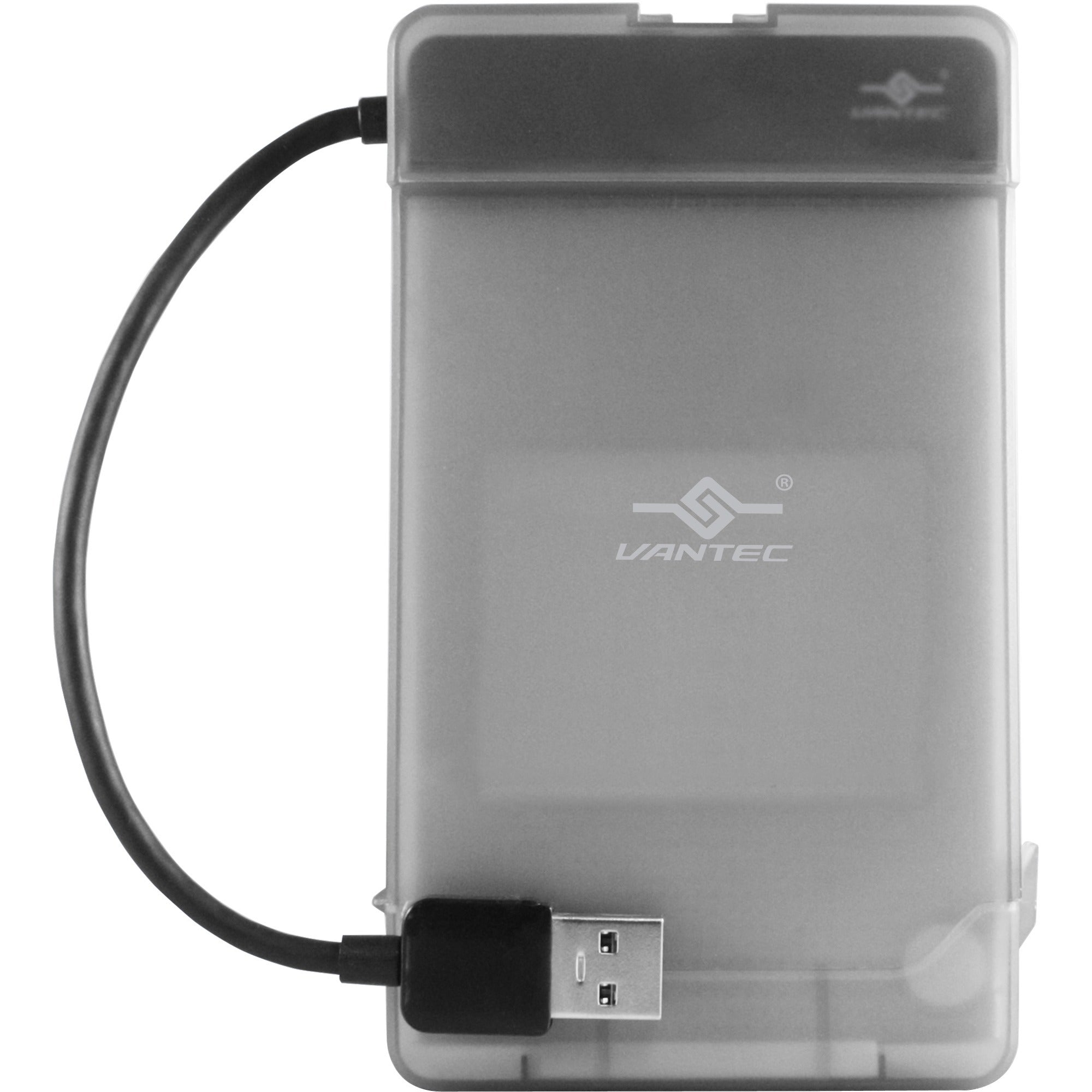 Vantec USB 3.0 to 2.5" SATA Hard Drive Adapter with Case - CB-STU3-2PB