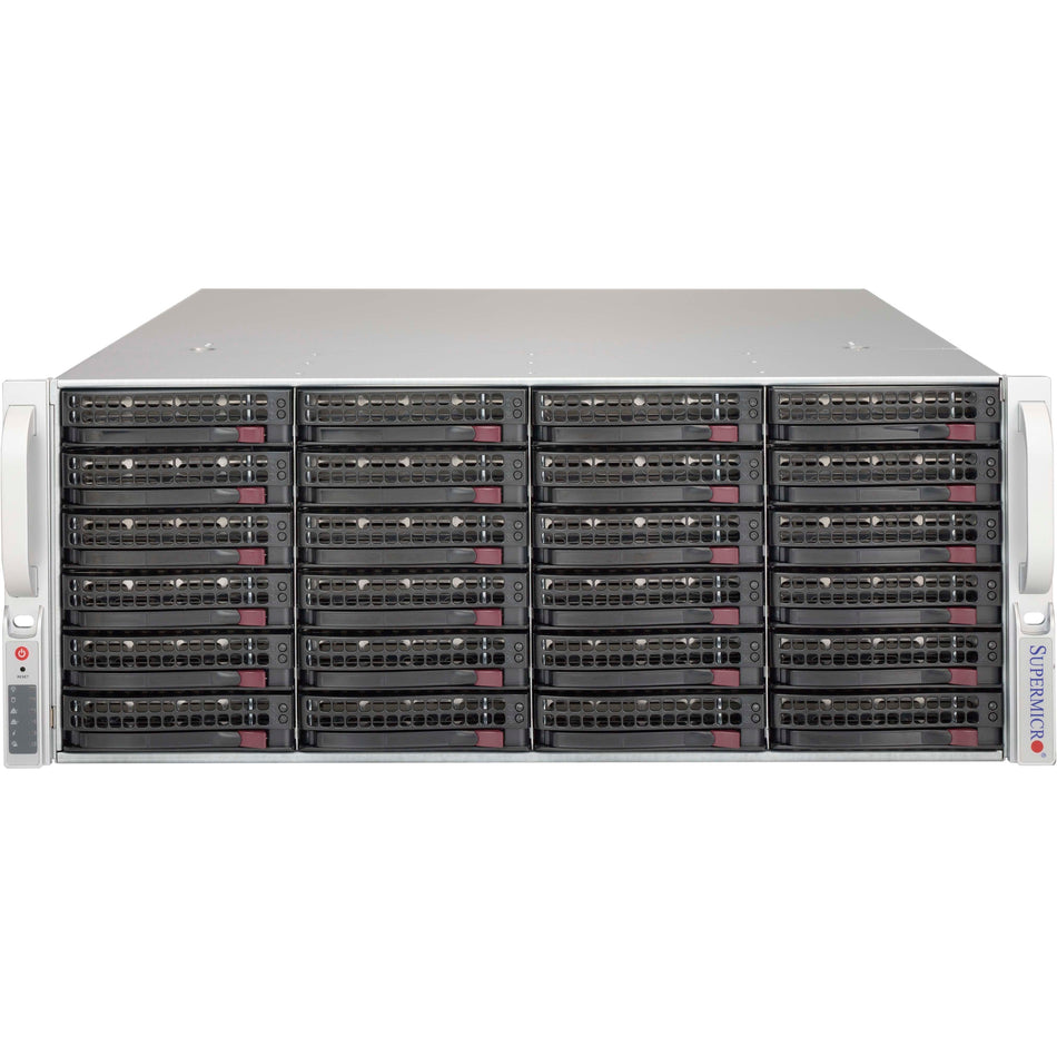 Supermicro SuperChassis 846BE2C-R1K03JBOD Drive Enclosure - 4U Rack-mountable - CSE-846BE2C-R1K03JBOD