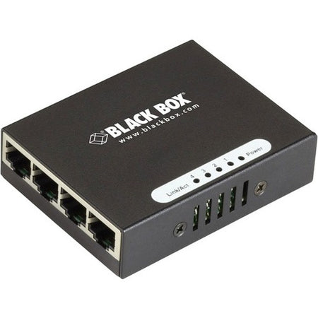 Black Box USB-Powered Gigabit 4-Port Switch with EU Power Supply - LGB304AE