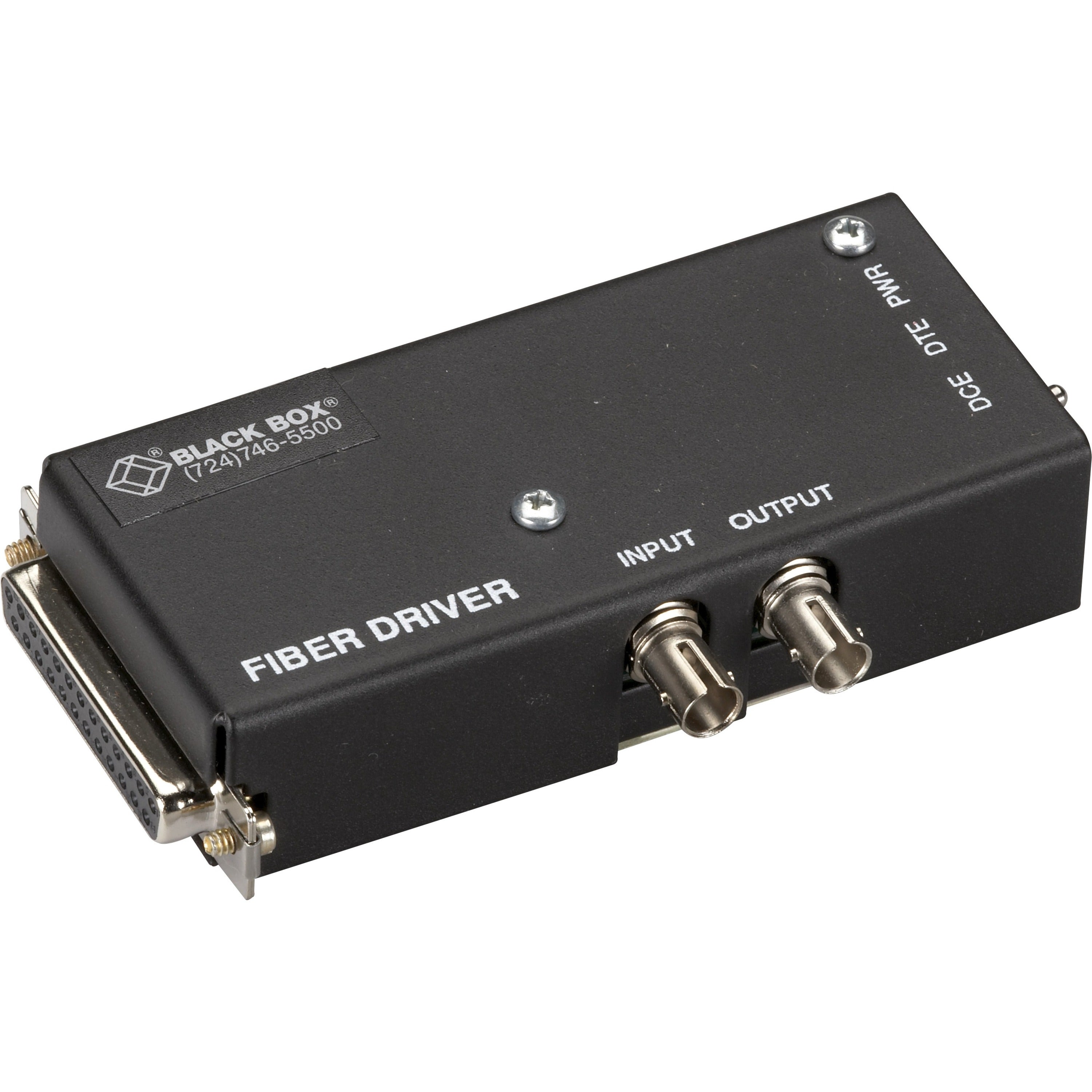 Black Box Async RS232 Extender over Fiber - DB25 Female, ST Multimode - MD940A-F