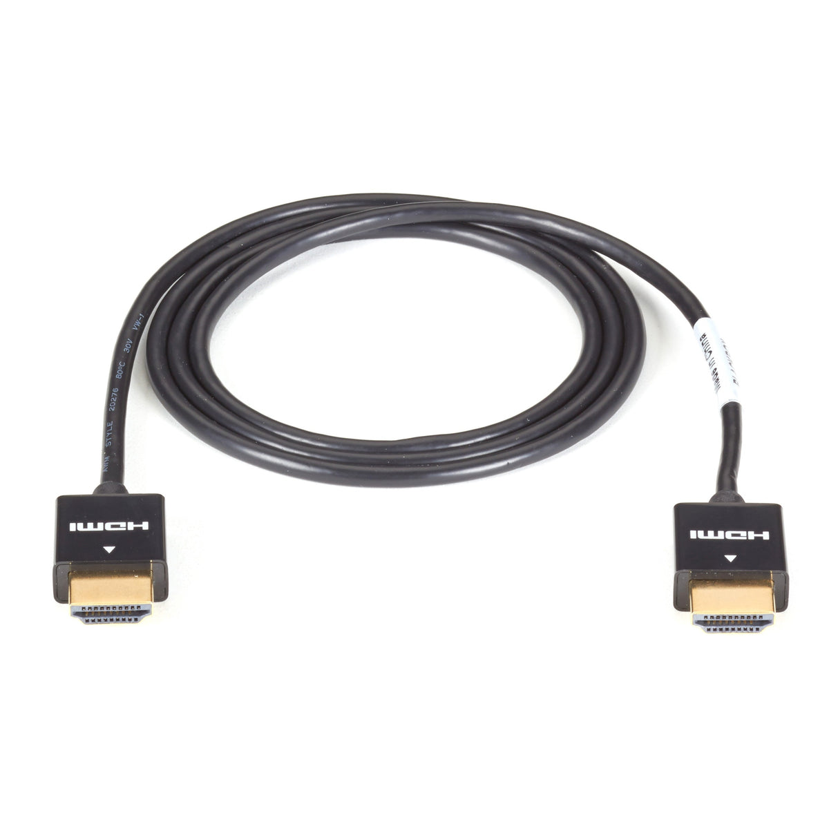 Black Box Slim-Line High-Speed HDMI Cable - 5-m (16.4-ft.) - VCS-HDMI-005M