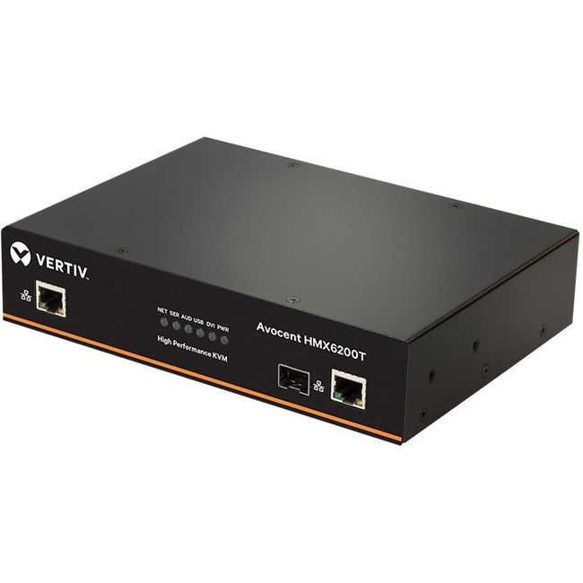 Vertiv Avocent HMX6200T- IP KVM Transmitter|USB 2.0 TX Dual DVI-D Audio SFP - HMX6200T-001