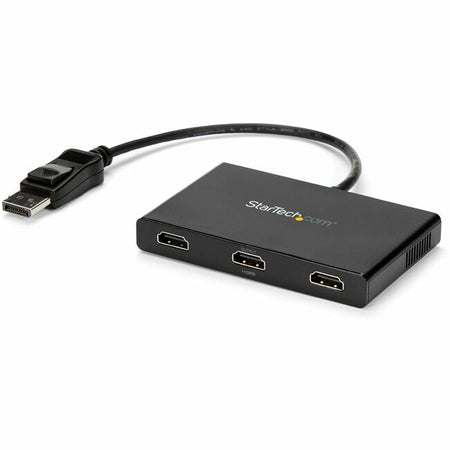 StarTech.com 3-Port Multi Monitor Adapter, DisplayPort to 3x HDMI MST Hub, Triple 1080p, Video Splitter for Extended Desktop Mode, Windows - MSTDP123HD