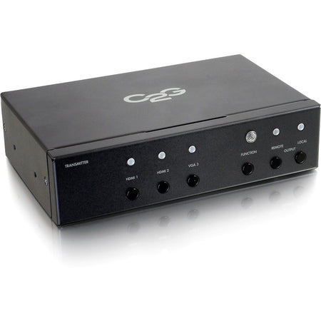 C2G 4K HDMI and VGA + Stereo Audio HDBaseT over Cat Extender Transmitter - Black TAA - 29308