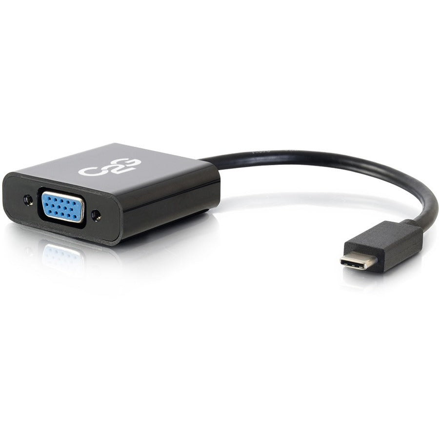 C2G USB C to VGA Video Adapter Converter - USB 3.1 - 1080p - M/F - 29471