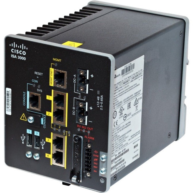 Cisco 3000 Network Security/Firewall Appliance - ISA-3000-2C2F-K9