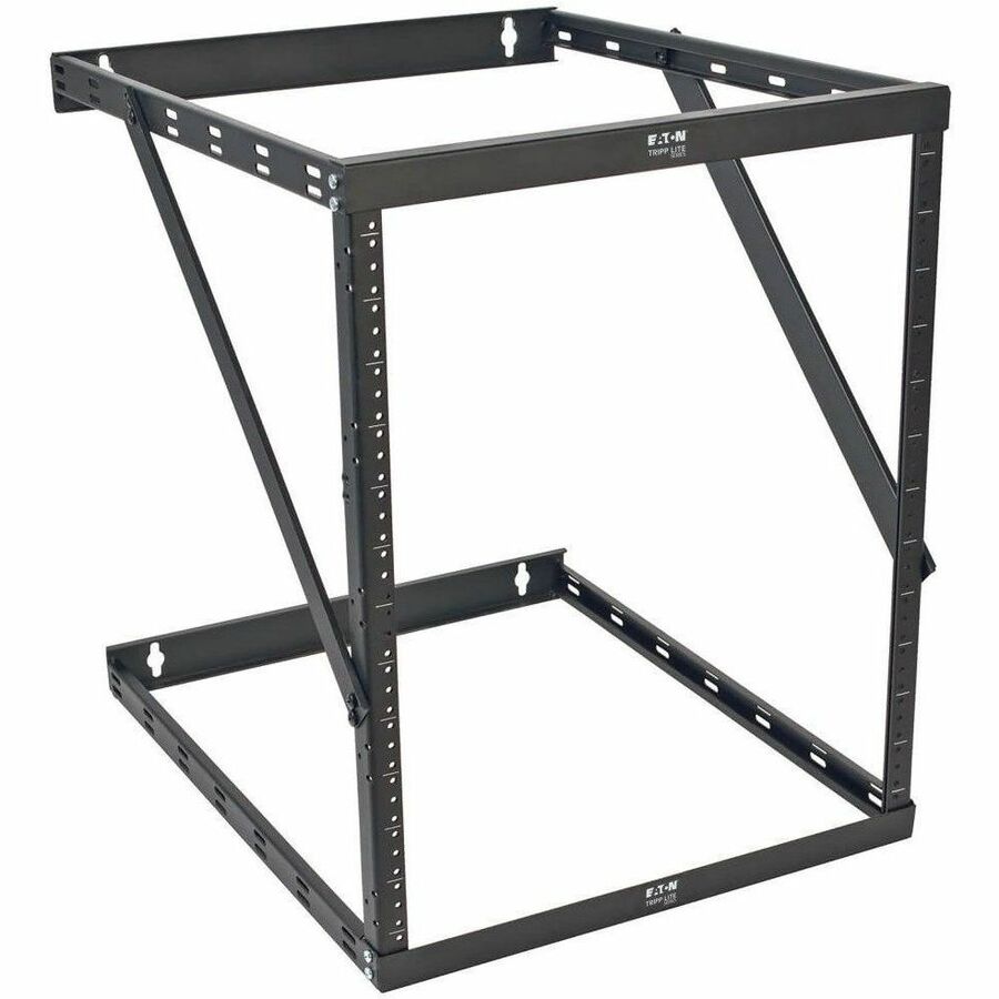 Tripp Lite by Eaton SmartRack 8U/12U/22U Expandable Low-Profile UPS-Depth Wall-Mount 2-Post Open-Frame Rack - SRWO8U22DP