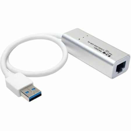 Eaton Tripp Lite Series USB 3.0 SuperSpeed to Gigabit Ethernet NIC Network Adapter, 10/100/1000, Plug and Play, Aluminum - U336-000-GB-AL