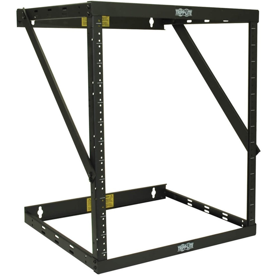 Tripp Lite by Eaton SmartRack 8U/12U/22U Expandable Very Low-Profile Patch-Depth Wall-Mount 2-Post Open-Frame Rack - SRWO8U22MD