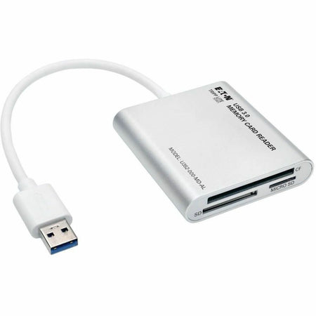 Tripp Lite by Eaton USB 3.0 SuperSpeed Multi-Drive Memory Card Reader/Writer Aluminum 5Gbps - U352-000-MD-AL