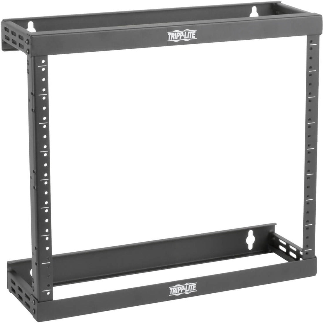 Tripp Lite by Eaton SmartRack 8U/12U/22U Expandable Ultra Low-Profile Patch-Depth Wall-Mount 2-Post Open Frame Rack - SRWO8U22SD