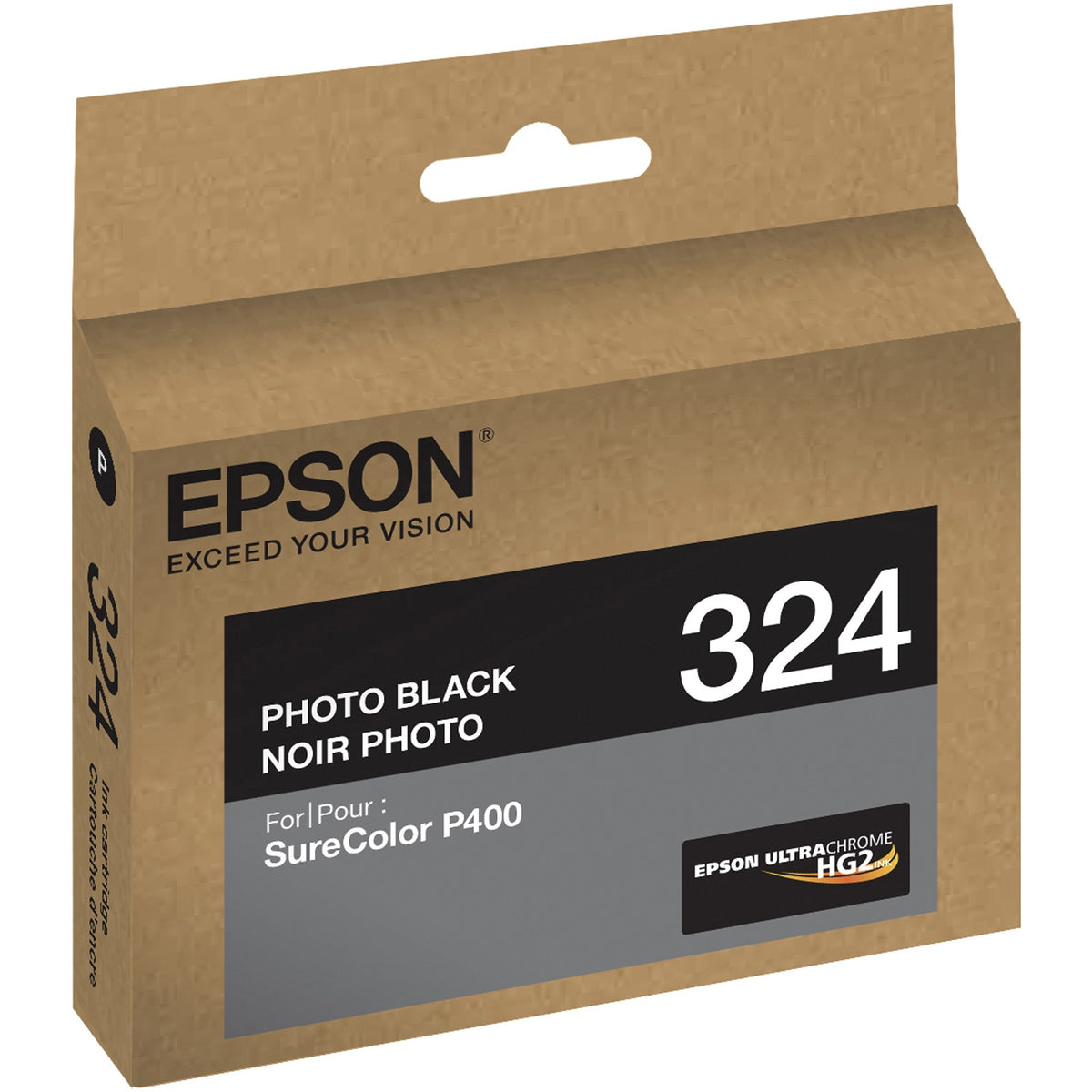 Epson UltraChrome 324 Original Inkjet Ink Cartridge - Photo Black - 1 Each - T324120