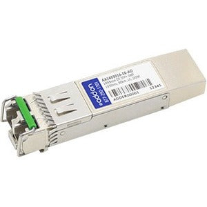 AddOn Avaya/Nortel AA1403016-E6 Compatible TAA Compliant 10GBase-ZR SFP+ Transceiver (SMF, 1550nm, 80km, LC, DOM) - AA1403016-E6-AO