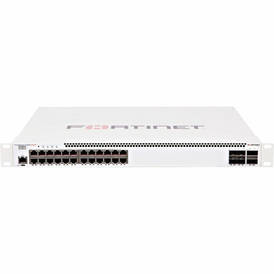 Fortinet FortiSwitch FS-500 524D-FPOE Ethernet Switch - FS-524D-FPOE