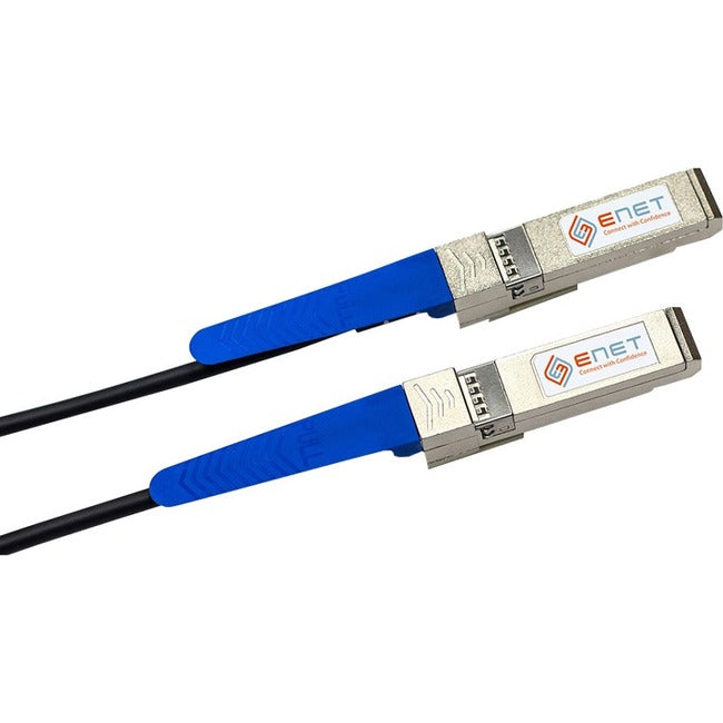 ENET Palo Alto to Ubiquiti Compatible TAA Compliant Functionally Identical 10GBASE-CU SFP+ Direct-Attach Cable (DAC) Passive 1m - SFC2-PAUB-1M-ENC