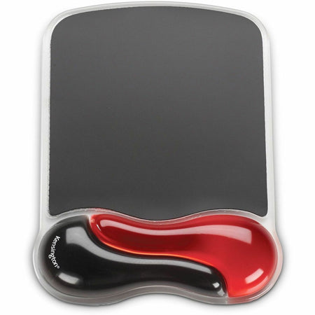 Kensington Duo Gel Mouse Pad Wrist Rest - Red - K62402AM