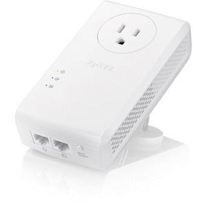 ZYXEL AV2000 HomePlug AV2 Powerline 2-port Gigabit Pass-Thru Ethernet Adapter - PLA5456KIT