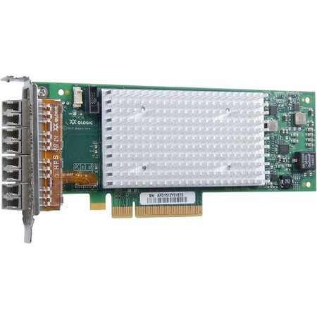 QLogic Enhanced Gen 5, Quad-Port, 16Gbps Fibre Channel-to-PCIe Adapter - QLE2694L-CK