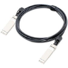 AddOn Dell 462-3635 Compatible TAA Compliant 40GBase-CU QSFP+ to QSFP+ Direct Attach Cable (Passive Twinax, 0.5m) - 462-3635-AO