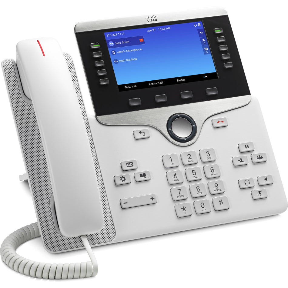 Cisco 8851 IP Phone - Remanufactured - Desktop, Wall Mountable - CP-8851-K9-RF