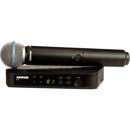 Shure BLX24/B58 Wireless Vocal System with Beta 58A - BLX24/B58-H10