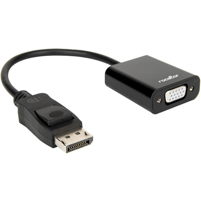 Rocstor DisplayPort to VGA Video Adapter Converter - Cable Length: 5.9" - Y10A102-B1