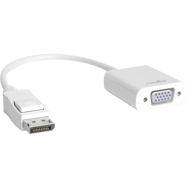 Rocstor DisplayPort to VGA Video Adapter Converter - Cable Length: 5.9" - Y10A102-W1