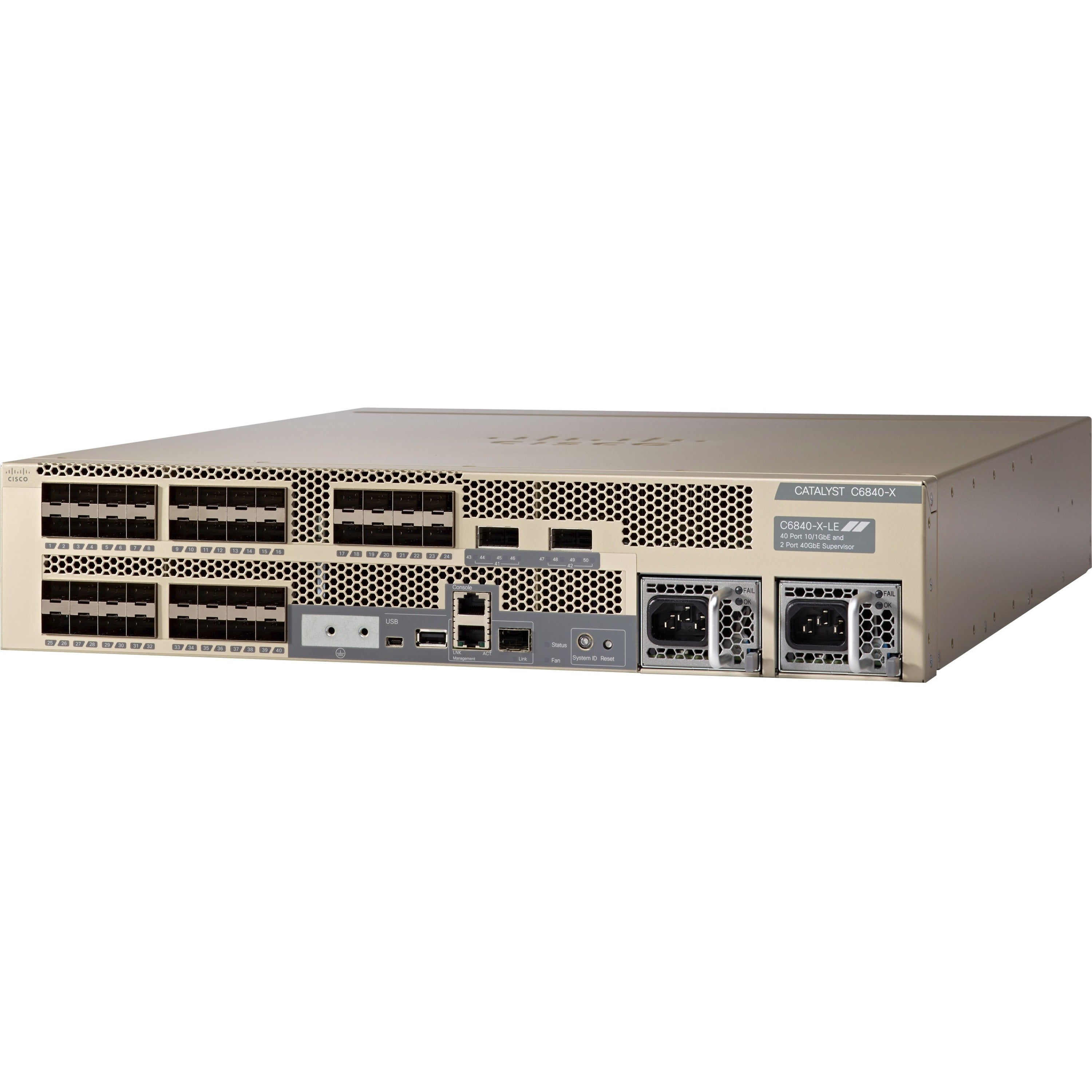 Cisco Catalyst C6840-X-LE-40G Layer 3 Switch - C6840-X-LE-40G