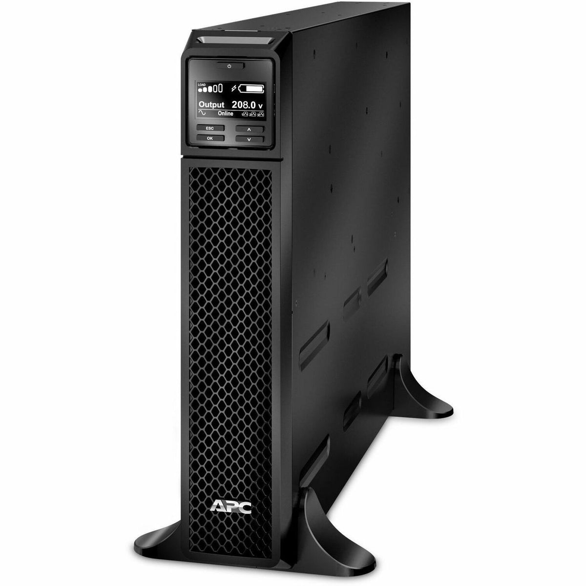 APC Smart-UPS On-Line, 3kVA, Tower, 208V, 2x L6-20R+1x L6-30R NEMA outlets, SmartSlot, Extended runtime, W/O rail kit - SRT3000XLT