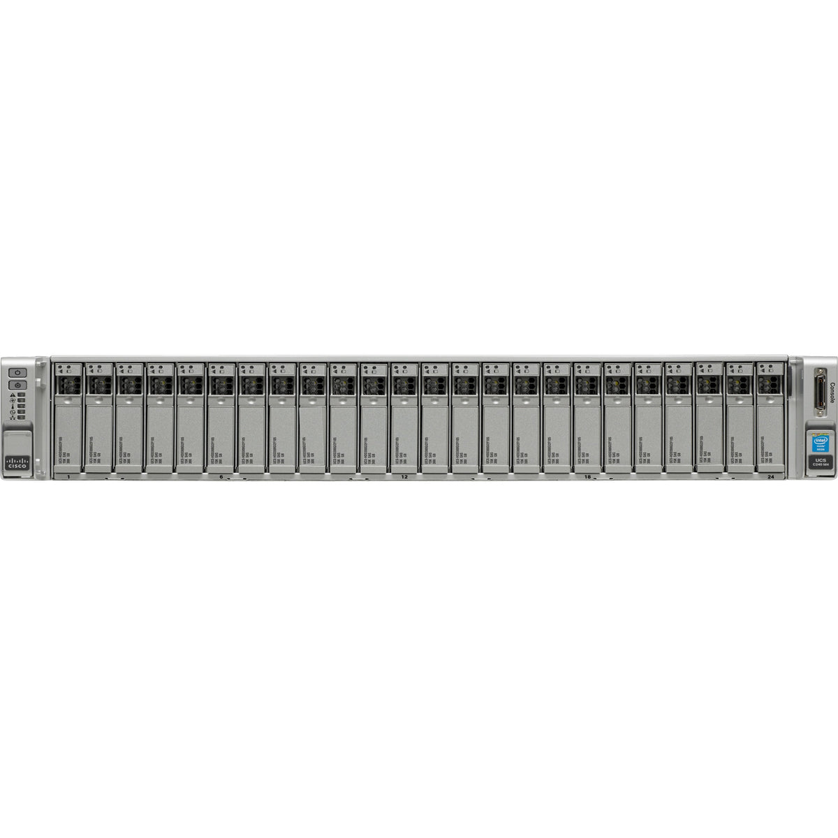 Cisco C240 M4 2U Small Form Factor Server - 2 x Intel Xeon E5-2630 v3 2.40 GHz - 128 GB RAM - Serial ATA/600 Controller - UCS-SP-C240M4-S1