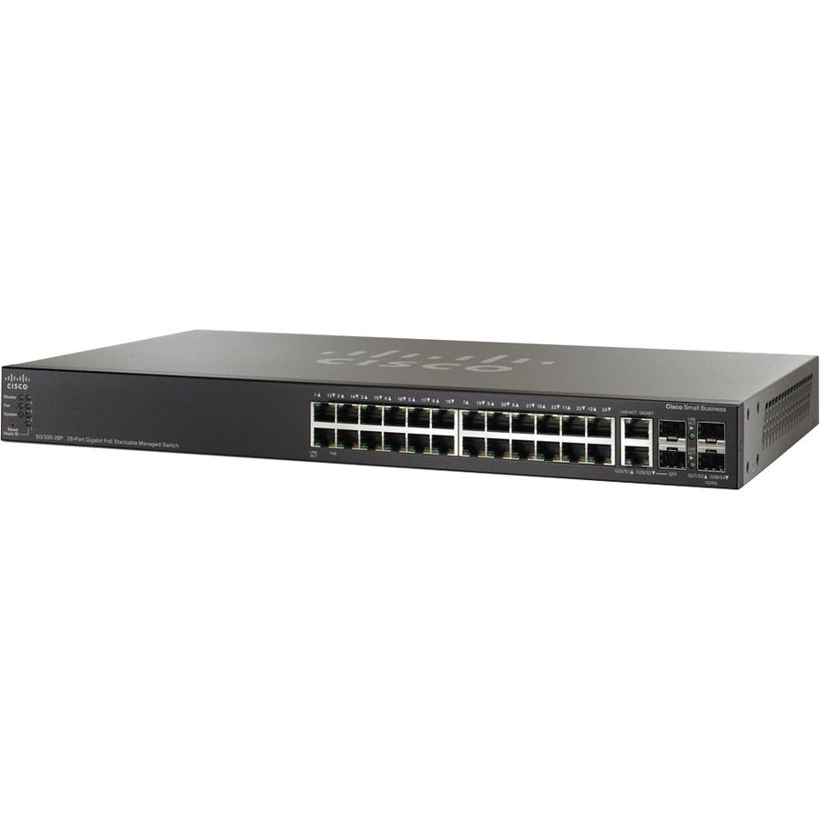 Cisco SG500-28P Ethernet Switch - SG500-28P-K9-G5-RF