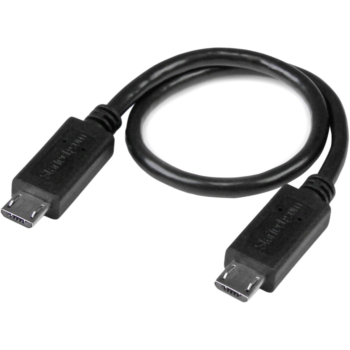 StarTech.com 8in USB OTG Cable - Micro USB to Micro USB - M/M - USB OTG Adapter - 8 inch - UUUSBOTG8IN