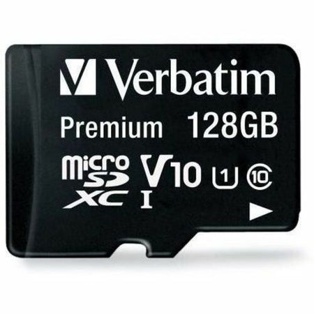 128GB Premium microSDXC Memory Card with Adapter, UHS-I Class 10 - 44085