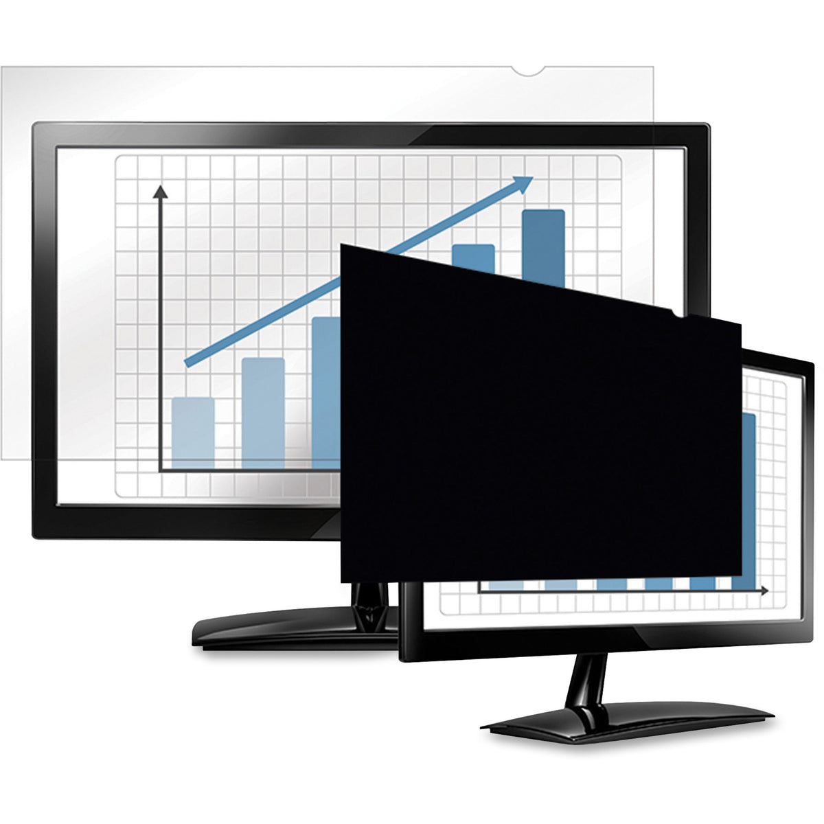 Fellowes PrivaScreen&trade; Blackout Privacy Filter - 23.8" Wide - 4816901