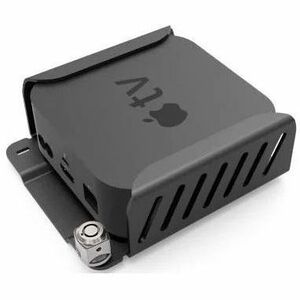 Compulocks Apple TV Security Mount (4th, 4k 1-2nd Gen) (2018-2021) Black - ATVEN35